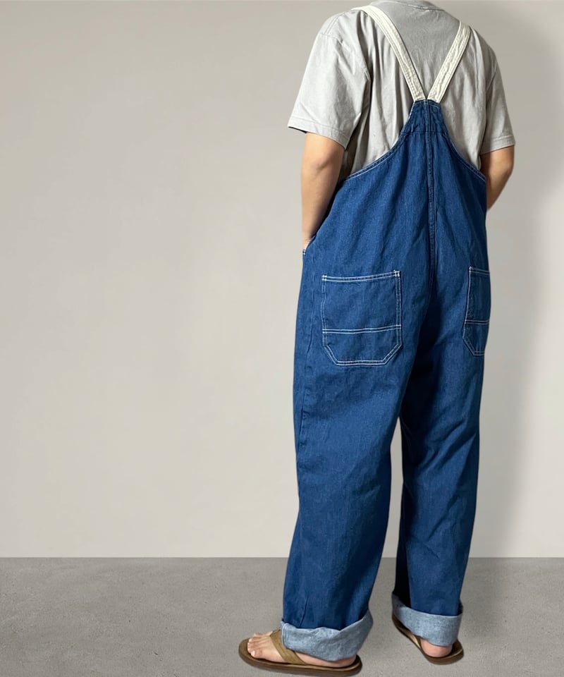 □ウェダーオール□岡山デニム □FADE✖️キナリ | NUU-GARMENT FACTORY