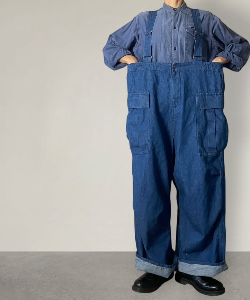 予約販売】カーゴオーバーパンツ□岡山デニム◾️FADE | NUU-GARMENT