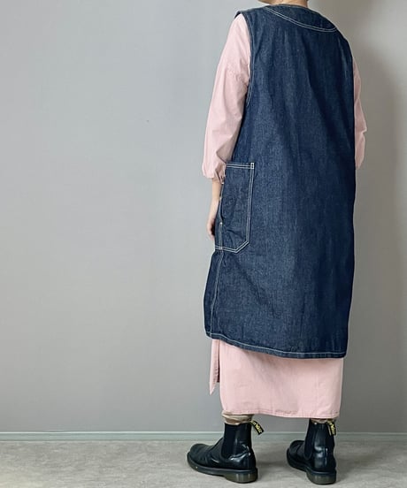 ジャンスカエプロン■10oz国産デニム■onewash