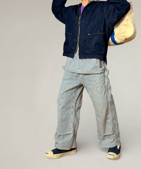 【数量限定】セーラースウィングトップ◾️綿麻デニム◾️ one wash