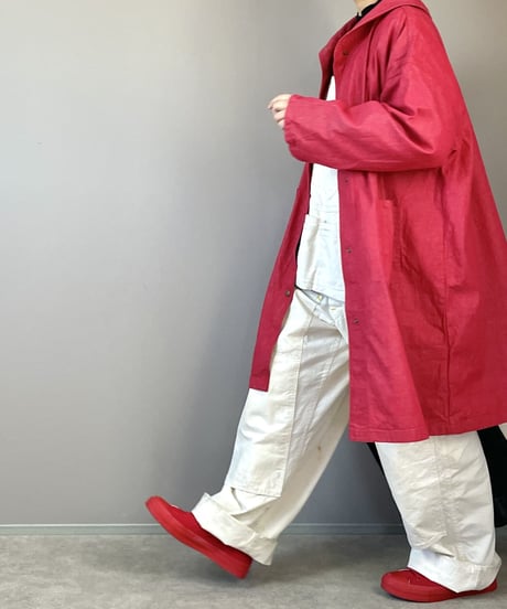 ミドルショールカバーオール■REDデニム