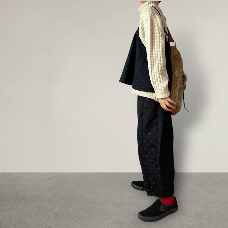 60's ジャガード織 セットアップ BLUEEAST セットアップ ジャガードセットアップ レディース