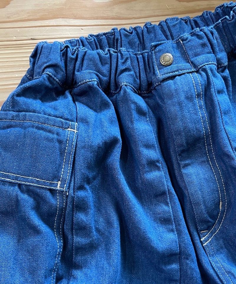 予約販売】アンクルリーフカーゴパンツ□岡山デニム◾️FADE | NUU