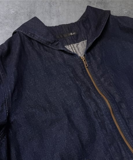 【数量限定】セーラースウィングトップ◾️綿麻デニム◾️ one wash