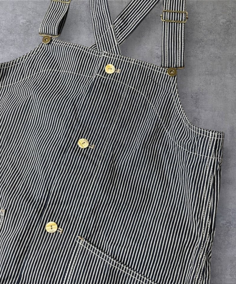 予約販売】デッキオーバーオール□ヒッコリー | NUU-GARMENT FACTORY