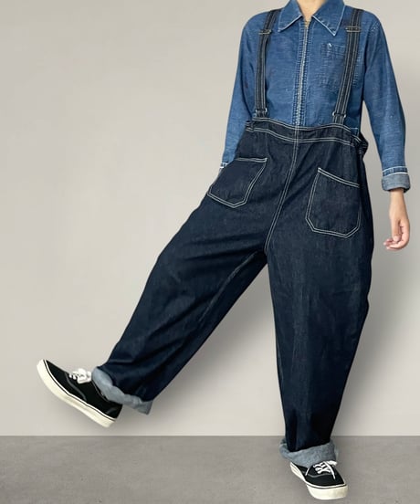 【予約販売】ウェダーオール■岡山デニム ■onewash