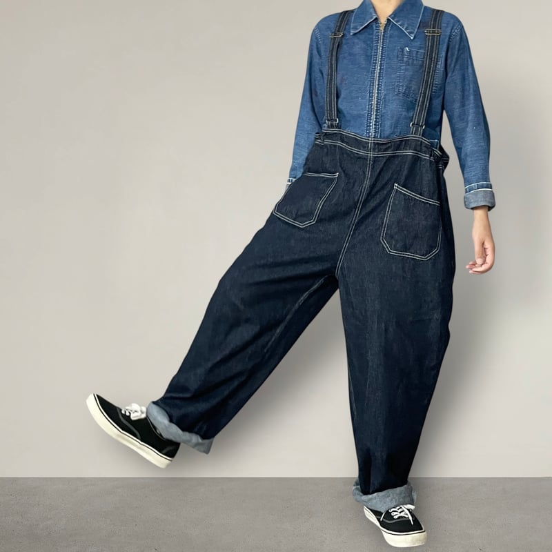 予約販売】ウェダーオール□岡山デニム □onewash | NUU-GARMENT 予約販売】ウェダーオール□岡山デニム □onewash | NUU-GARMENT