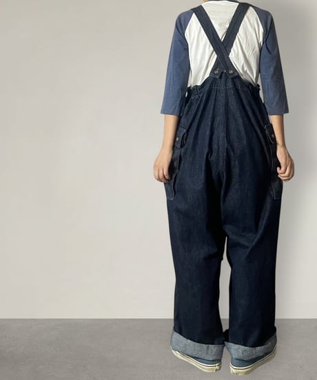 【予約販売】カーゴオーバーパンツ■岡山デニム◾️one wash