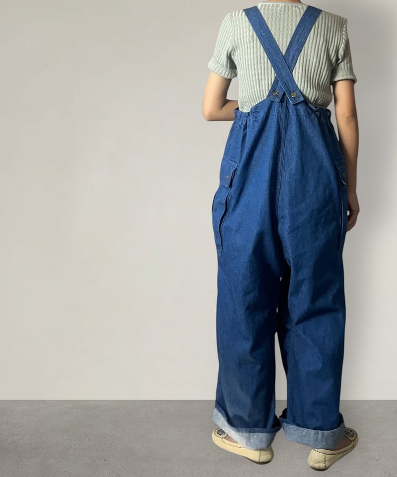 予約販売】カーゴオーバーパンツ□岡山デニム◾️FADE | NUU-GARMENT