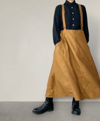 スエヒロガリスカートサロペット ■キャメルブラウン