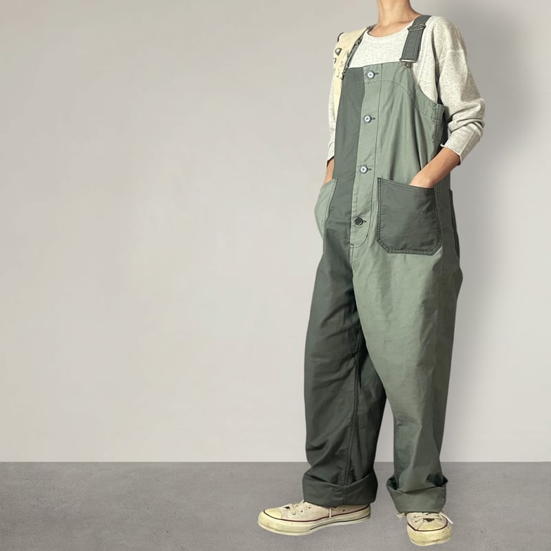 AT-DIRTY オーバーオール グレー 2回しか着用してないので超美品