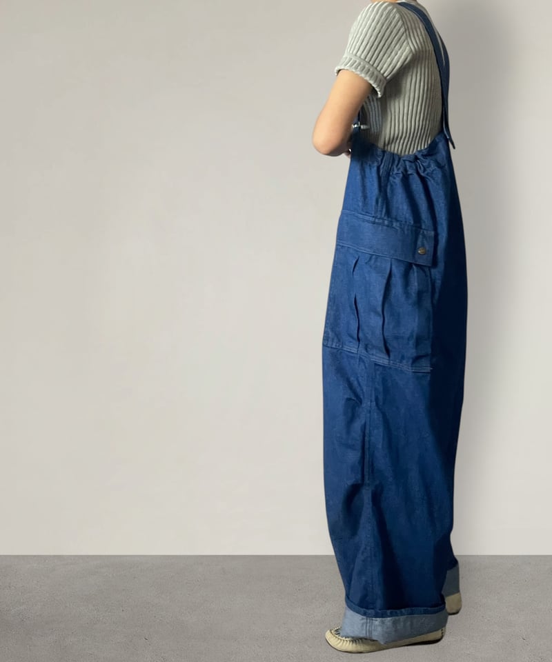 予約販売】カーゴオーバーパンツ□岡山デニム◾️FADE | NUU-GARMENT
