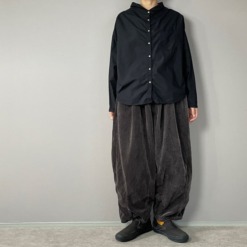 vivienne westwood ワイドパンツ コーデュロイ XL ブラウン GU公式 | コーデュロイワイドパンツ