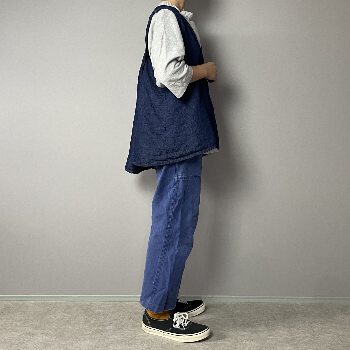 ワンウォッシュ　バックタッグベスト ONEWASH】バックタックベスト | ONE WASH