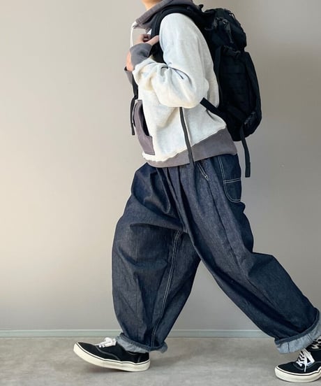 ■フーセンパンツ■10oz国産デニム■onewash