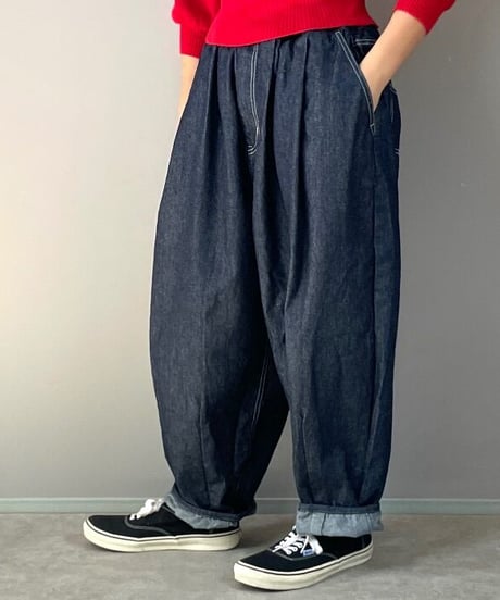 ■フーセンパンツ■10oz国産デニム■onewash
