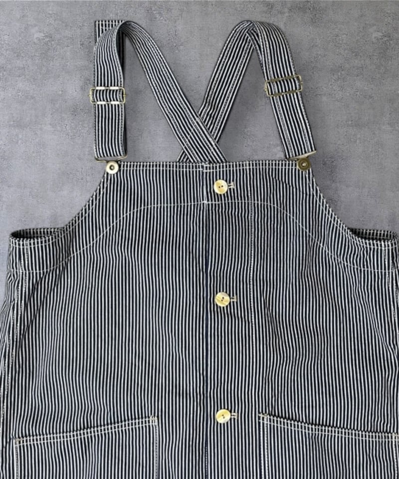 予約販売】デッキオーバーオール□ヒッコリー | NUU-GARMENT FACTORY