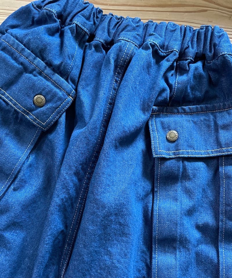 予約販売】アンクルリーフカーゴパンツ□岡山デニム◾️FADE | NUU