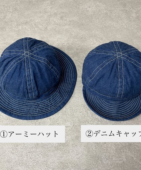 9/30販売開始◾️アーミーハット、デニムキャップ◾️onewash