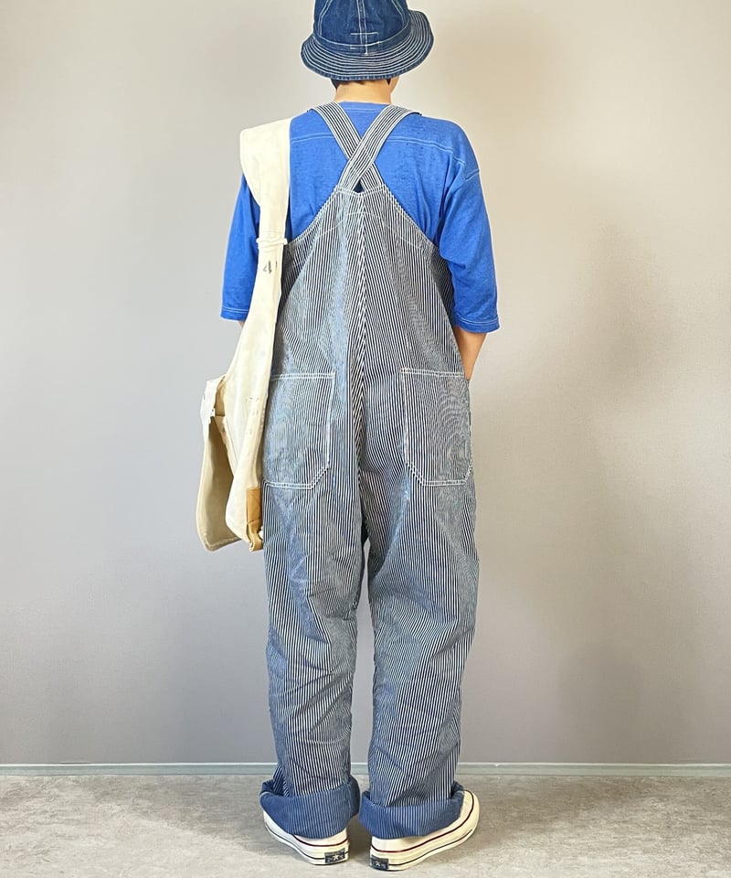 予約販売】デッキオーバーオール□ヒッコリー | NUU-GARMENT FACTORY