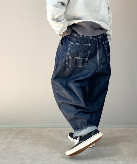 ■フーセンパンツ■10oz国産デニム■onewash