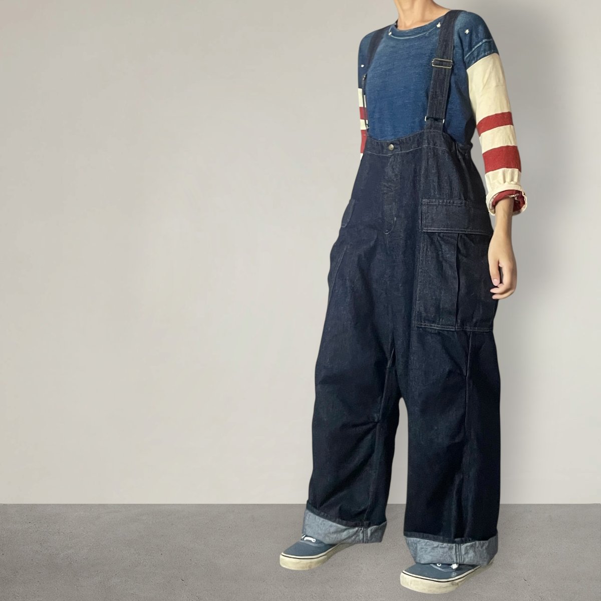予約販売】カーゴオーバーパンツ□岡山デニム◾️one wash | NUU