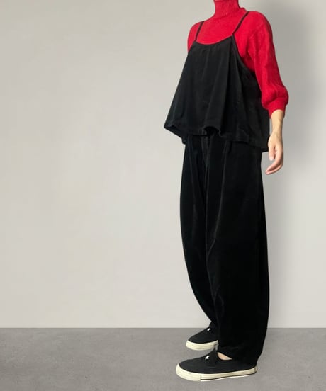 【数量限定】【2点セット】レイヤーセットアップ◾️コーデュロイ◾️ブラック