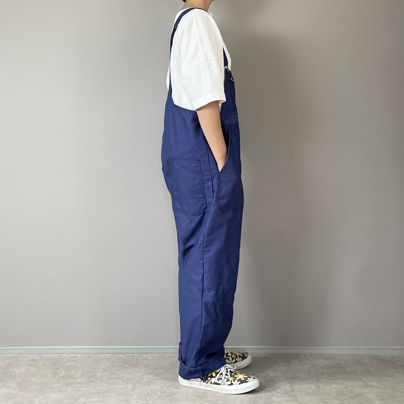 □フレンチワークオーバーオール□グルカコットンツイル