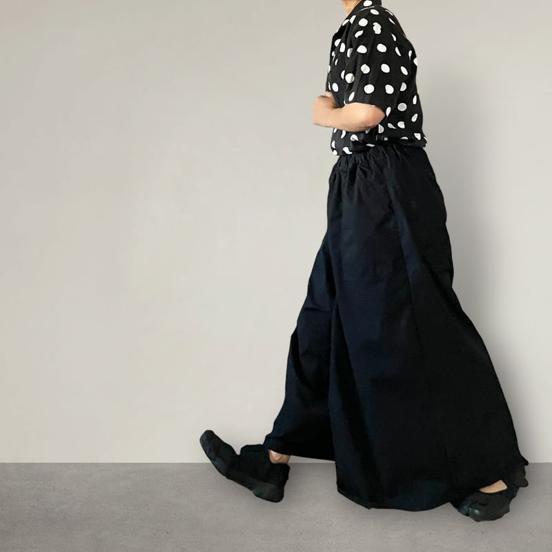 ３点おまとめ　UNTITLEDコート　シニカル　ブラウス　23区ワイドパンツ スカートに見えるワイドパンツ□リップストップ◾️ブラック