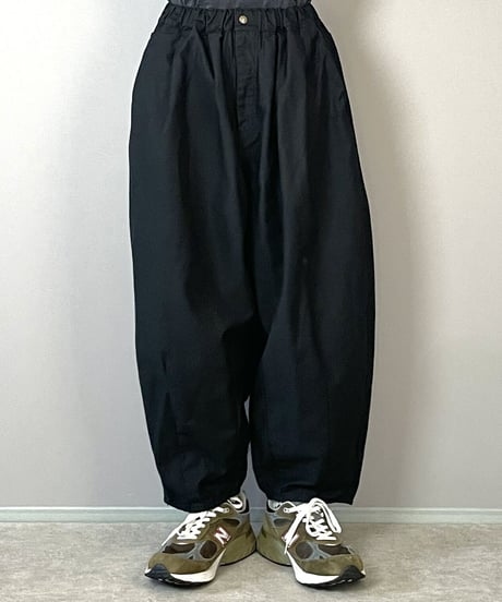 ■フーセンパンツ■バックサテン◾️ブラック