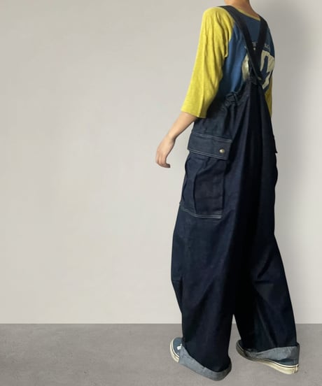 【予約販売】カーゴオーバーパンツ■岡山デニム◾️one wash
