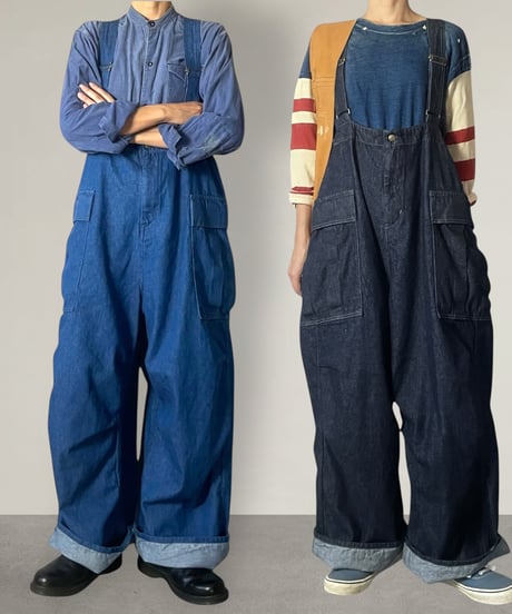 【予約販売】カーゴオーバーパンツ■岡山デニム◾️FADE