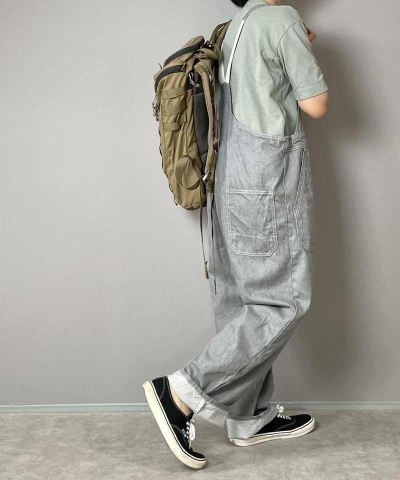 コットン カバーオール デニム グレー MONO-MART（モノマート