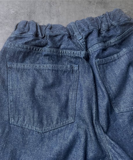 【数量限定・予約販売】【ウエストサイズ2種類に増えました】パイプパンツ■12oz岡山デニム◾️one wash