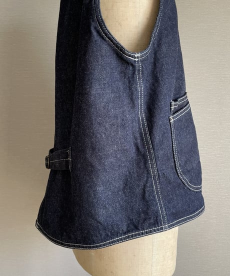 10/31販売開始◾️ワーカーズベスト■岡山デニム■onewash