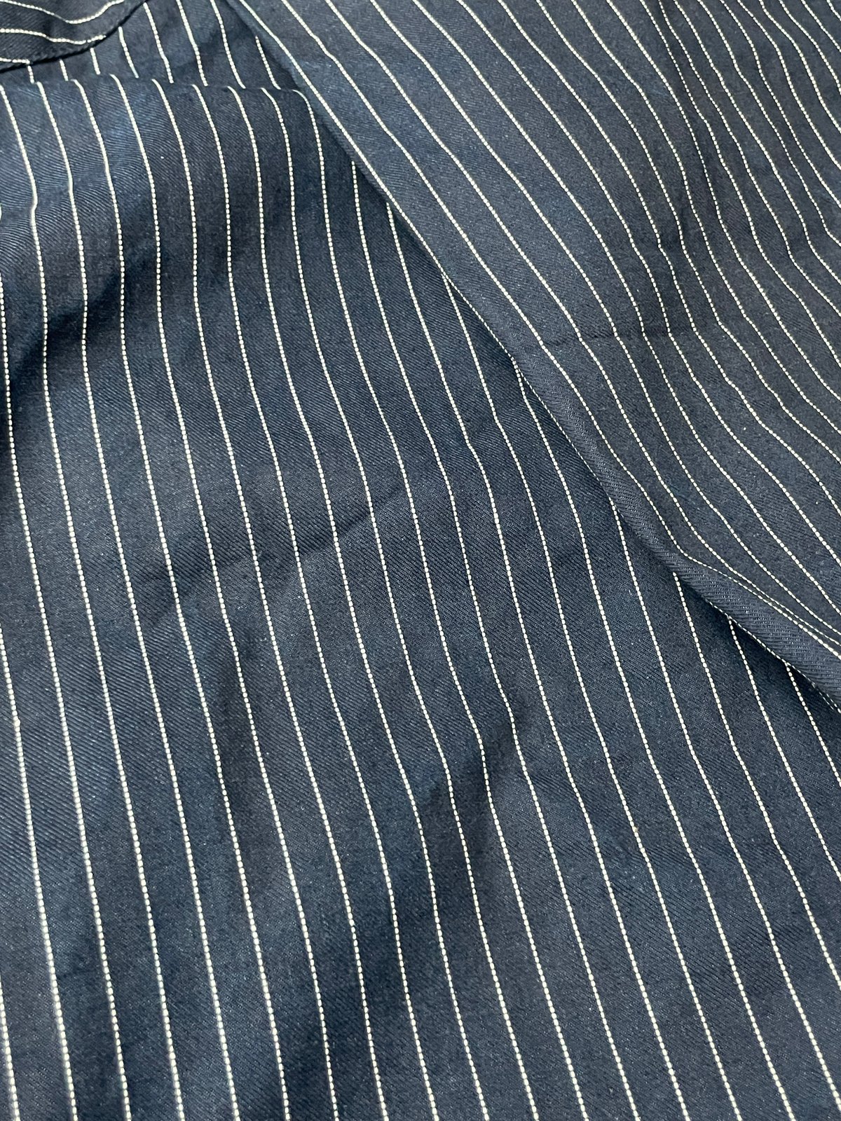 ラップウェダーオール□インディゴストライプ | NUU-GARMENT FACTORY