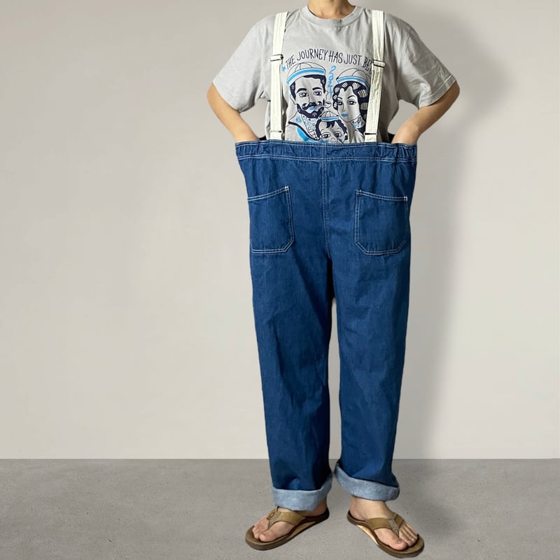 【貴重】NEAT オーバーオール リネン×和紙 2020AW 貴重】NEAT オーバーオール リネン×和紙 2020AW