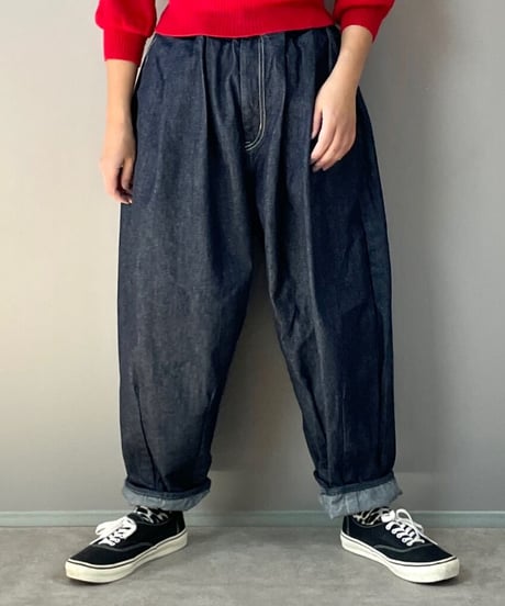 ■フーセンパンツ■10oz国産デニム■onewash