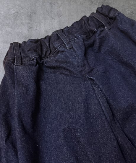 【予約販売】ピーコックキュロット■ 12oz岡山デニム◾️one wash