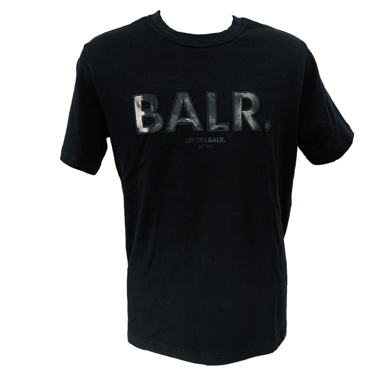 ボーラー BALR Tシャツ メタルロゴ ゴールド ティーシャツ トップス