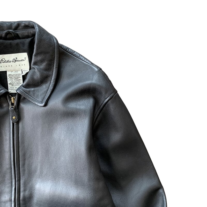 90's Eddie Bauer leather jacket | chunk