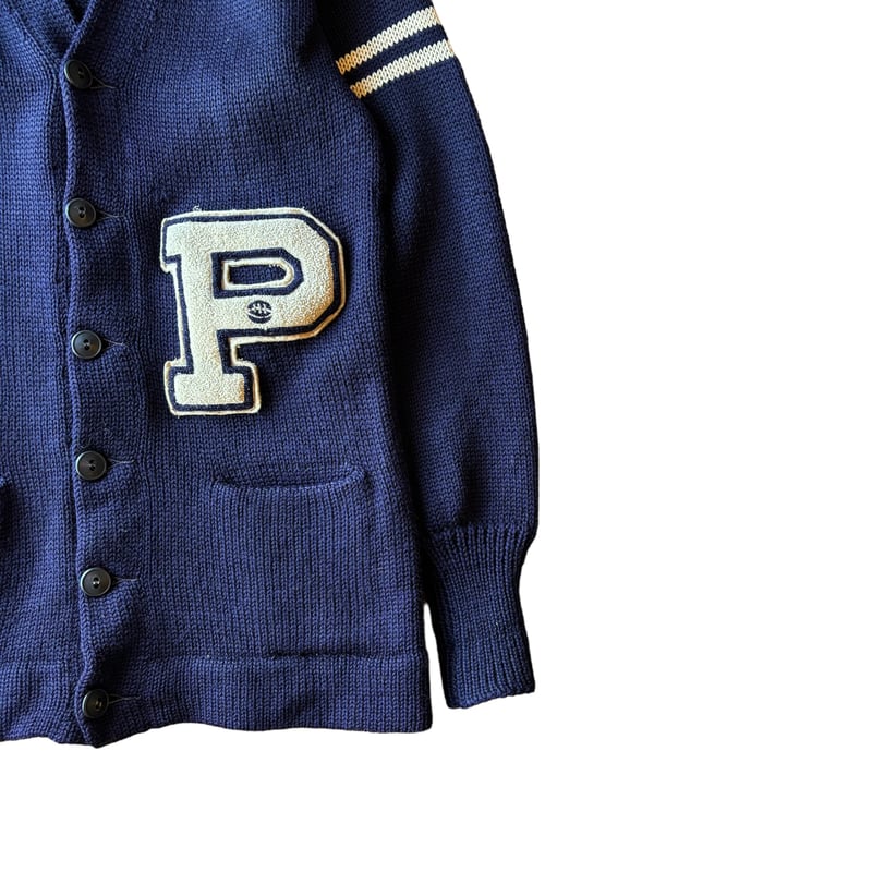 50's vintage　HIGHLAND　lettered cardigan 50's vintage 