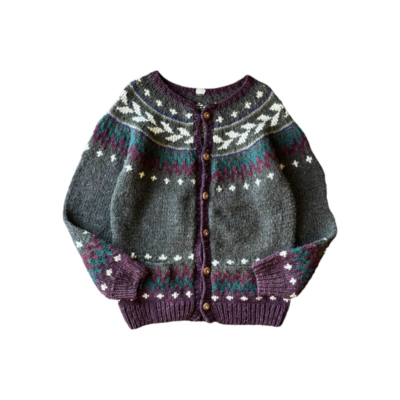 Ecuador cardigan knit | chunk 