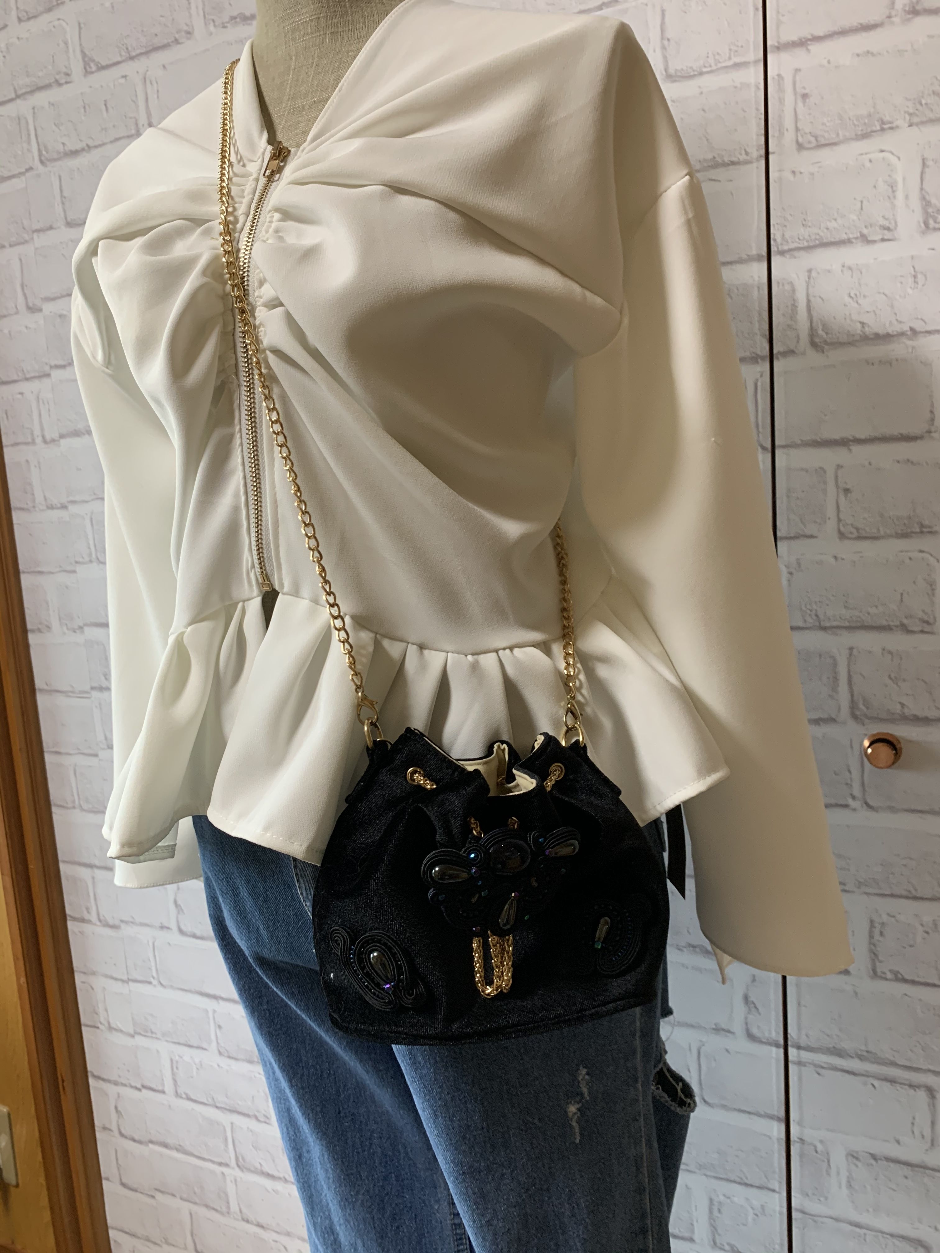 ソウタシエNo.168 ハンドメイド ポシェットパーティーバッグ | BENNYLOOKS