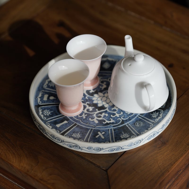 青色装飾の陶器製バケツ 楽天市場】THE-SECRET-GARDEN シノワズリ クリスタル Blue