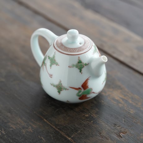 五彩茶壺 PA028