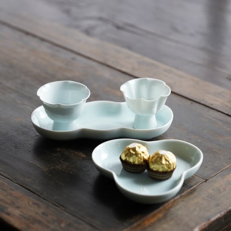 青白磁豆皿 PS012