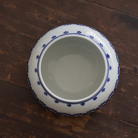 青花宝相文建水 PF241