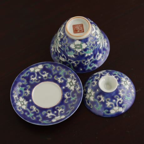 仿古三才蓋碗 PA062