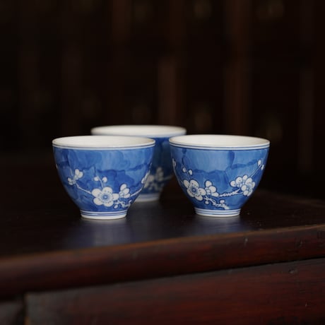 青花梅紋茶杯 PB134